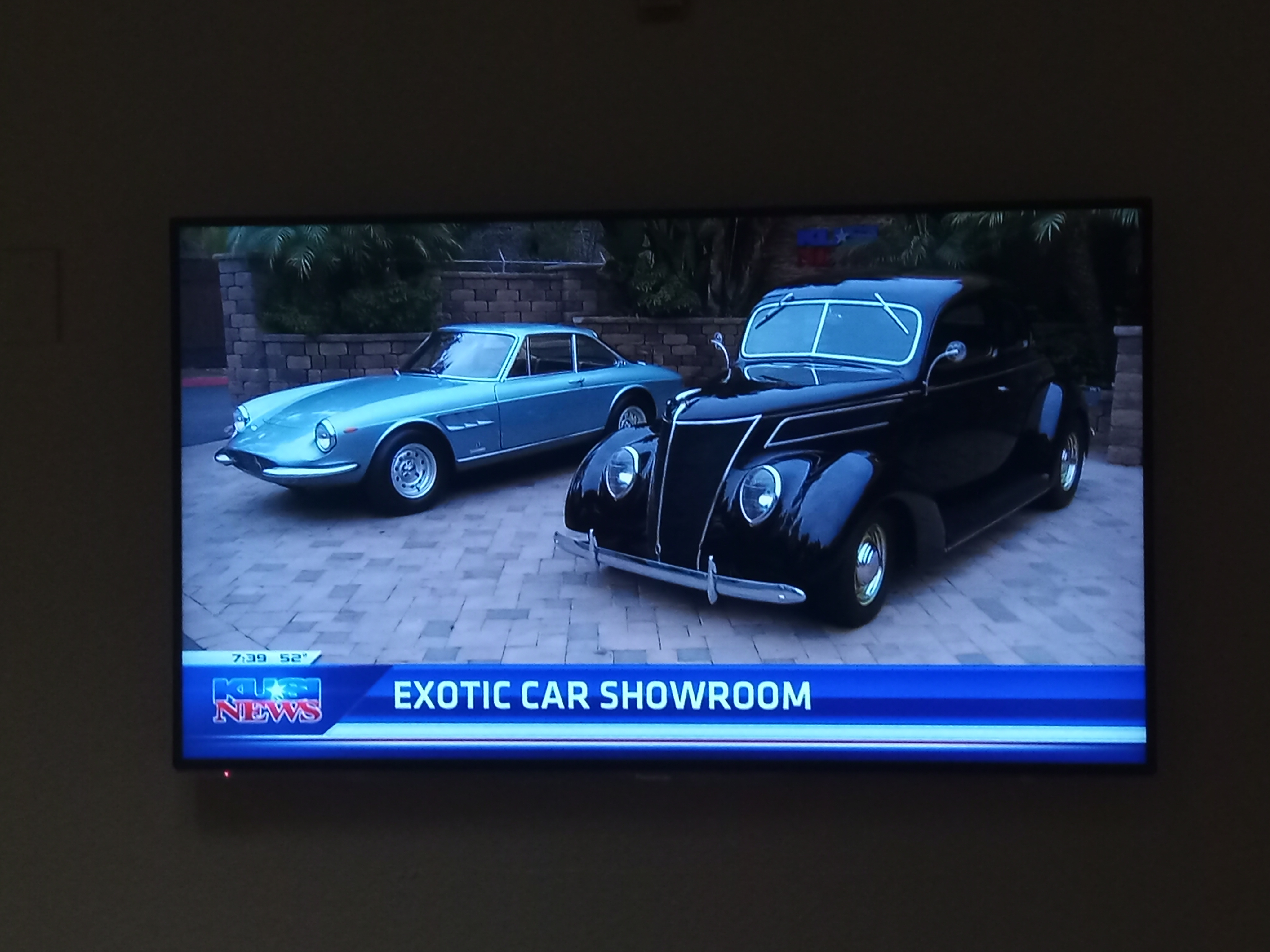 Two exotic cars featured on KUSI News