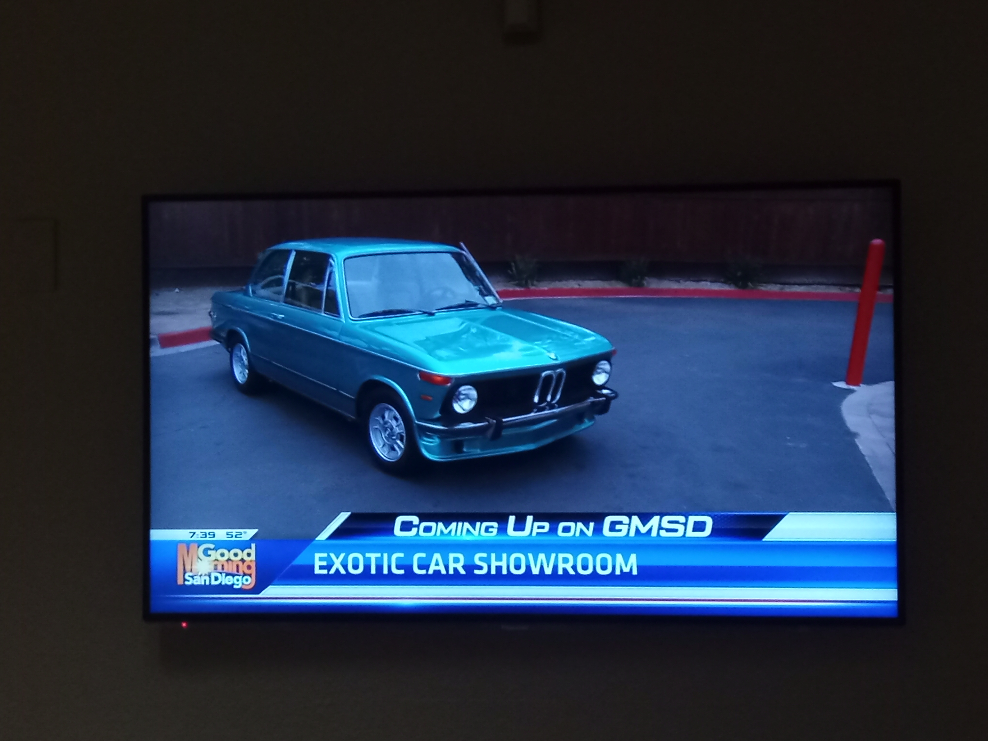 Exotic car featured on KUSI News
