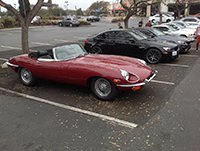 Cars and Coffee in the E-Typephoto